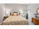Cozy bedroom with carpet, and yellow decor is perfect for a baby or guest at 9847 Bryce Blvd, Pendleton, IN 46064