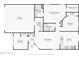 Detailed floor plan showcasing the layout of the home, including bedrooms, bathrooms, and living areas at 10861 Tealpoint Dr, Indianapolis, IN 46229