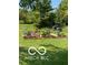 Organized garden bed featuring thriving plants, adding beauty and functionality to the landscape at 11525 Capistrano Cir, Indianapolis, IN 46236
