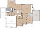 This layout highlights an open-concept design, multiple garages, and spacious living areas at 12045 Shady Knoll Dr, Fishers, IN 46037