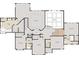 Upstairs boasts multiple bedrooms, bathrooms, and an owner's suite with sitting room and balcony at 12045 Shady Knoll Dr, Fishers, IN 46037