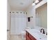 Bathroom with a shower, toilet, modern fixtures, and neutral walls at 12723 Pinetop Way, Noblesville, IN 46060