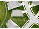 Aerial view of community, illustrating well-manicured lawns at 12914 Shiraz Ln, Fishers, IN 46037