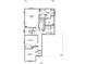 Upstairs floor plan featuring primary suite with bath, two bedrooms, and laundry room at 15970 Meadow Frost Ct, Fishers, IN 46037