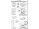 Detailed plot plan showing property boundaries, building setbacks, and site features at 15970 Meadow Frost Ct, Fishers, IN 46037