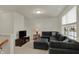 Upstairs bonus room with ample seating space and carpeted flooring at 16758 Bingham Dr, Westfield, IN 46074