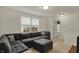 Upstairs bonus room with ample seating space and carpeted flooring at 16758 Bingham Dr, Westfield, IN 46074