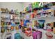 Walk-in pantry with ample shelving space for storage and organization at 16758 Bingham Dr, Westfield, IN 46074