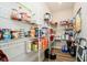Walk-in pantry with ample shelving for storage at 17301 Tribute Row, Noblesville, IN 46060