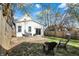 This outdoor space features a wood deck, grassy areas, and a fenced perimeter at 1818 Orleans St, Indianapolis, IN 46203