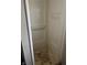 Dirty shower stall features a molded plastic enclosure at 205 S 8Th St, Noblesville, IN 46060