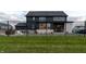 Beautiful backyard view featuring a well-maintained lawn, secure fencing, and an inviting outdoor living space at 2280 Meadow Crk, Avon, IN 46123