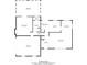 Detailed floorplan showcasing the layout of the first floor with all rooms labeled and dimensioned at 2372 S 300 E, Anderson, IN 46017