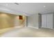 Finished basement with closet storage and ample recessed lighting at 2469 Cape Henry Ct, Cicero, IN 46034