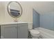 This cozy bathroom is equipped with modern fixtures and an alcove bathtub at 2469 Cape Henry Ct, Cicero, IN 46034