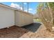 External storage shed attached to the house with a driveway alongside at 2469 Cape Henry Ct, Cicero, IN 46034