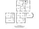 Detailed floor plan showcasing layout, room dimensions, and spatial relationships of the home at 315 Heritage Ct, Fishers, IN 46038