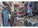 Walk-in closet with ample storage and organizational systems at 333 S Fourth St, Zionsville, IN 46077