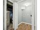 A laundry room that features linoleum floor and neutral walls at 3433 Brouse Ave, Indianapolis, IN 46218