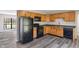 Functional kitchen featuring wooden cabinets and modern appliances, perfect for cooking and entertaining at 3703 Dubarry Rd, Indianapolis, IN 46226