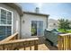 Backyard wooden deck featuring a grill and home exterior at 376 Lake Ridge Ln, Greenwood, IN 46142