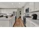 Spacious kitchen with stainless steel appliances and plenty of counter space at 4330 Persian St, Greenwood, IN 46143