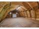 Barn interior with open space, wooden flooring, and a functional design for multiple uses at 5510 Chelsea Rd, Indianapolis, IN 46241