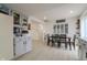Cozy dining area adjacent to the kitchen, perfect for Gathering meals and entertaining guests at 5510 Chelsea Rd, Indianapolis, IN 46241