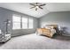 Spacious bedroom with vaulted ceilings and large windows at 559 Hythe Way, Westfield, IN 46074