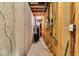 An unfinished basement with wood framing, exposed wires, and concrete walls at 5861 Dawnwood Dr, Carmel, IN 46033