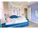 Charming bedroom with soft hues, decorative canopy, and comfortable daybed at 6133 Buttonwood Dr, Noblesville, IN 46062