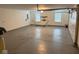 Spacious two car garage with a hanging hammock at 6479 Enclave Blvd, Greenwood, IN 46143