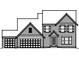 Two-story brick house with a two-car garage and gabled roof accents at 7168 Bayview Run, McCordsville, IN 46055