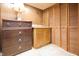 Functional basement area with storage solutions, sink and counter space, and classic wood accents at 720 22Nd St, Columbus, IN 47201
