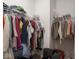 View of a walk-in closet featuring shelving and clothing racks at 7209 Glen Park Ln, Indianapolis, IN 46259
