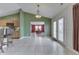 A stunning view from the kitchen into the living room and dining room at 7441 Sugar Pine Ct, Avon, IN 46123