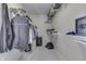Walk-in closet with ample shelving and hanging space for maximum storage at 7441 Sugar Pine Ct, Avon, IN 46123