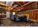 Spacious garage featuring high ceilings, ample storage, and large garage door at 905 E Yoke St, Indianapolis, IN 46203