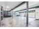 Large basement offering potential for customization with exposed beams, high ceilings, and ample open space at 961 Starkey Rd, Zionsville, IN 46077