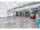 Spacious basement with concrete floors, ample storage shelving, and high ceilings provides a versatile area at 961 Starkey Rd, Zionsville, IN 46077