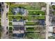 Aerial view of property showing lawn and surrounding homes outlined in white at 1217 Evison St, Indianapolis, IN 46203