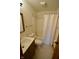 Bathroom features a vanity with a white countertop and shower at 12731 Slippery Rock Rd, Indianapolis, IN 46236