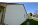 Close-up view of home's siding at 12731 Slippery Rock Rd, Indianapolis, IN 46236