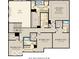 Second floor plan showcasing an owner's suite, three additional bedrooms, three bathrooms, and a laundry room at 15388 Manderley St, Fishers, IN 46040