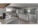 Bright and modern kitchen boasts sleek appliances and an open layout at 1623 N Centennial St, Indianapolis, IN 46222
