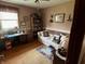 Bedroom featuring a daybed, desk, bookcase, and neutral carpeting at 2227 S County Road 300 E, Danville, IN 46122