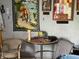 Cozy interior living space with a table, chairs, and decorative wall hangings at 2227 S County Road 300 E, Danville, IN 46122