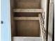 Wooden cabinet with shelves and a side accent at 2227 S County Road 300 E, Danville, IN 46122