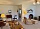 Spacious living room featuring carpet and a view of the entryway at 3601 N Oakwood Ave, Muncie, IN 47304
