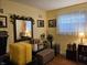 Cozy bedroom with window at 3614 Thorncrest Dr, Indianapolis, IN 46234